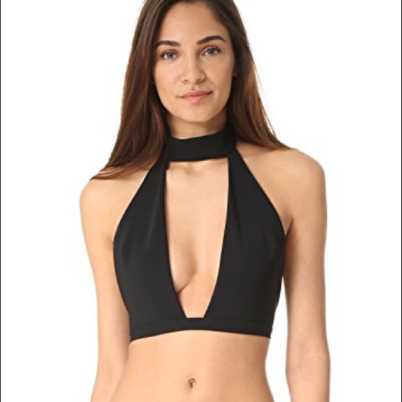 News server erotica Bikini halter with choker
